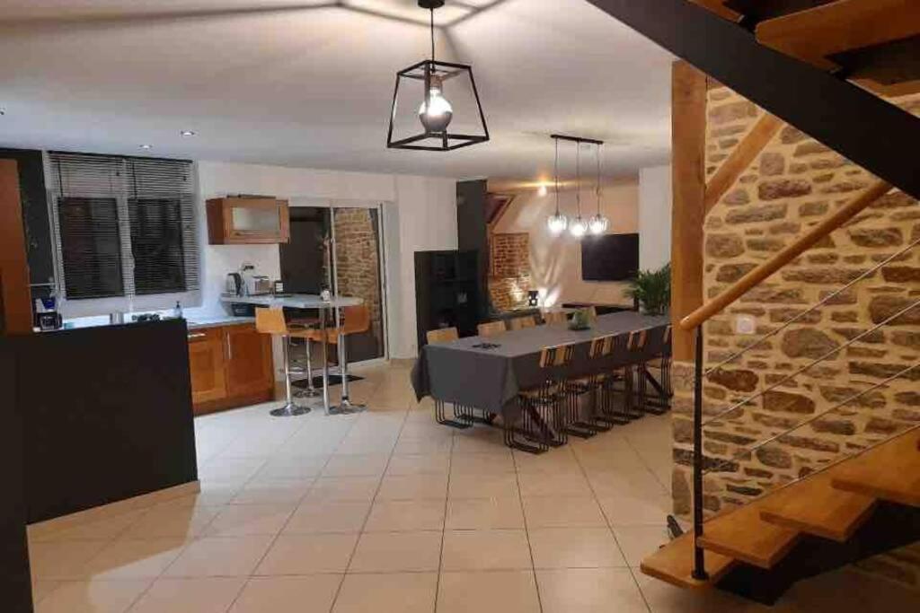 Gite Ti Coz Ex Ti Maen Piscine Interieure 12 Personnes Caden Eksteriør billede